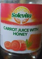 Mängden socker i Carrot juice with honey