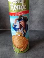 Mängden socker i Captain Rondo Cacao au Blé Complet