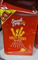 Mängden socker i salty sticks