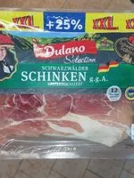 Mängden socker i Schwarzwälder Schinken I.G.P.