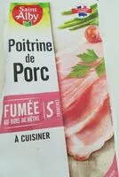 Mängden socker i Poitrine de porc