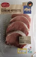 Mängden socker i Frische Schweine-Koteletts