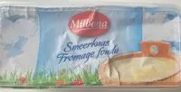 Mängden socker i Milbona fromage fondu
