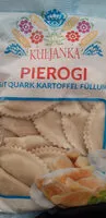 Mängden socker i Pierogi with quark & potato
