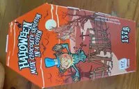 Mängden socker i Halloween milk chocolat