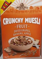Mängden socker i Crunchy Muesli Fruit