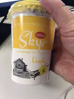 Mängden socker i Skyr Vanille nach isländischer Art nur 0,2 % Fett