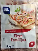 Mängden socker i Pizza Familijna z szynką i pieczarkami