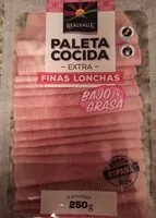 Mängden socker i Paleta cocida extra (bajo en grasa)