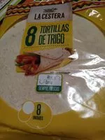 Mängden socker i Tortillas de trigo