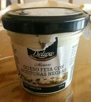 Mängden socker i Mousse de queso feta con aceitunas negras