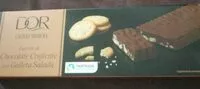 Mängden socker i Turrón crujiente con galleta salada