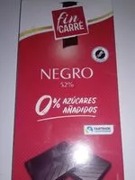 Mängden socker i Chocolate Negro 0% azúcares añadidos