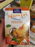 Mängden socker i Infusión fría de frutas con sabor a Melocotón