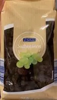Mängden socker i Rosinen