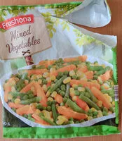 Mängden socker i Mix di verdure (Mixed Vegetables)
