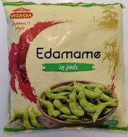 Mängden socker i Edamame mit Schale