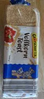 Mängden socker i Vollkorntoast