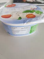 Mängden socker i Mini Mozzarella leicht