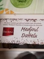 Mängden socker i Dattes medjoul fourrés et recouvertes de chocolat