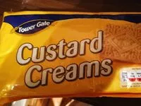 Mängden socker i Custard creams