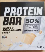 Mängden socker i Protein Bar Weiße-Schokolade Crisp
