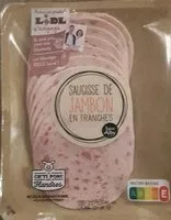 Mängden socker i Saucisse de jambon