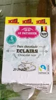 Mängden socker i Eclair chocolat noir