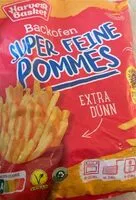 Mängden socker i Super feine Pommes