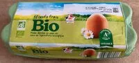 Mängden socker i Œufs bio x10