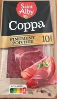 Mängden socker i Coppa