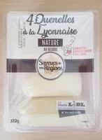 Mängden socker i Quenelle à la Lyonnaise