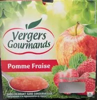 Mängden socker i Dessert de fruits pomme fraise