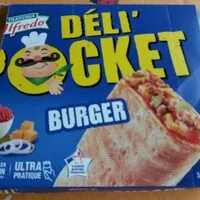 Mängden socker i Déli Pocket Burger