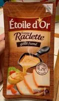 Mängden socker i Raclette en tranchettes gout fumé