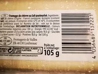 Mängden socker i Cabécou