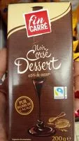 Mängden socker i Chocolat noir corsé dessert
