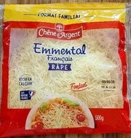 Mängden socker i Emmental français râpé