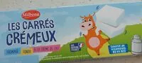 Mängden socker i Les carrés crémeux