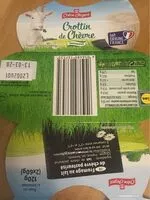 Mängden socker i Crottins de chèvre