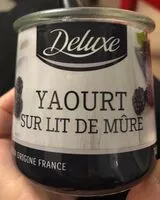 Mängden socker i Yaourt sur lit de mure