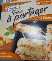 Mängden socker i Pizza a partager 3 fromage Trattoria Alfredo
