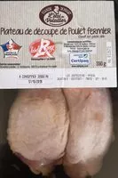 Mängden socker i Plateau de découpe de poulet fermier