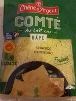 Mängden socker i Comté Râpé