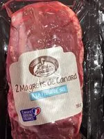 Mängden socker i 2 Magrets de canard à la fleur de sel