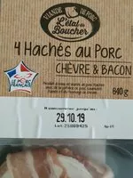 Mängden socker i 4 Hachés au porc chèvre & bacon