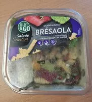 Mängden socker i Salade BRESAOLA