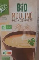 Mängden socker i Mouliné de 10 Légumes Bio