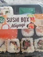 Mängden socker i Sushi box