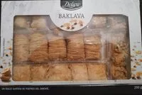 Mängden socker i Baklava